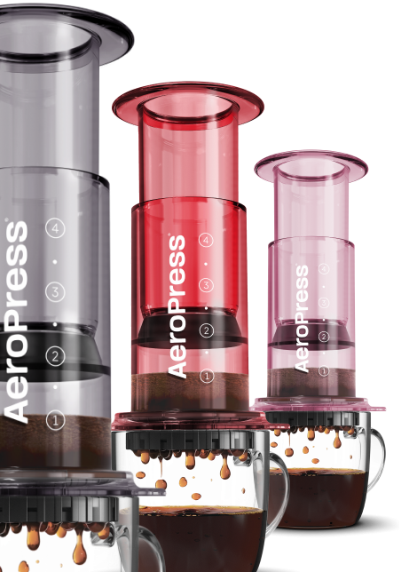 AeroPress Clear Colors Now Available for Wholesale!